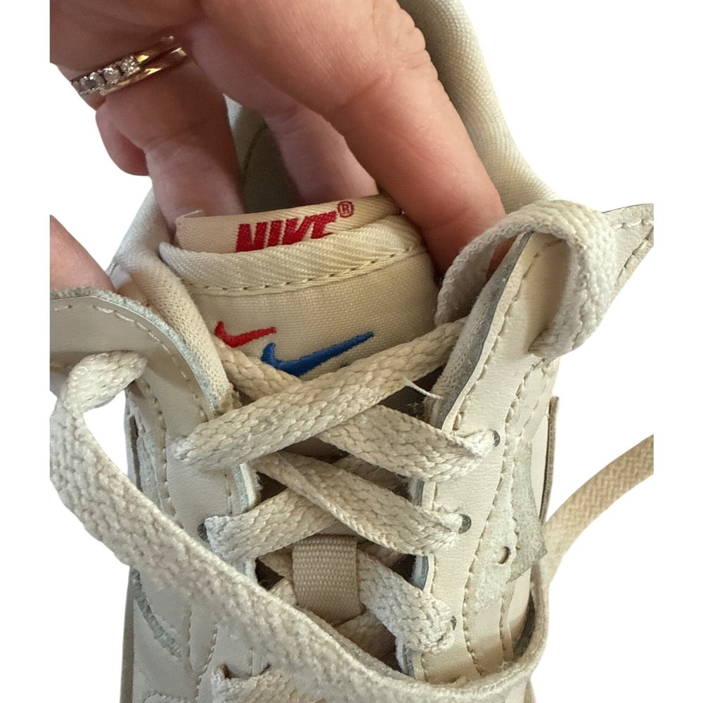 Nike Air Force 1 Fontanka Pearl White University Red DA7024-200 Womens Size 7 - Picture 10 of 11